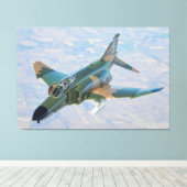 F-4 PHANTOM 40x60 Leinwanddruck (Insitu (Holzboden))