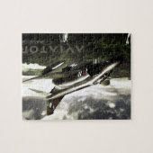 F-4 Phantom Fighter Jet Puzzle (Horizontal)