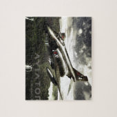 F-4 Phantom Fighter Jet Puzzle (Vertikal)