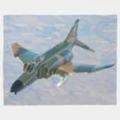 F-4 PHANTOM FLEECEDECKE (Vorderseite (Horizontal))