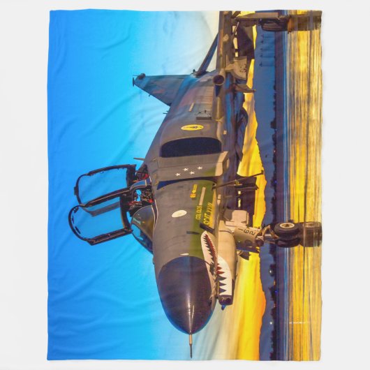 F-4 PHANTOM FLEECEDECKE (Vorderseite)