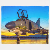 F-4 PHANTOM FLEECEDECKE (Vorderseite (Horizontal))