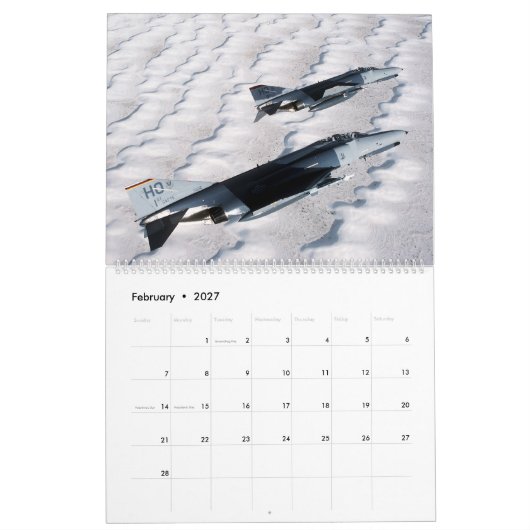 F-4 Phantom II Kalender (Feb 2027)
