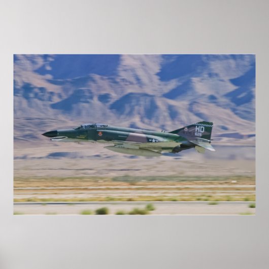 F-4 Phantom II Low Pass Poster (Vorne)