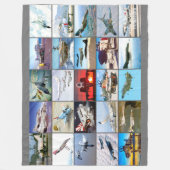F-4 PHANTOM II "MONTAGE" FLEECEDECKE (Vorderseite)