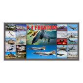 F-4 PHANTOM II "MONTAGE" POSTER (Vorderseite)