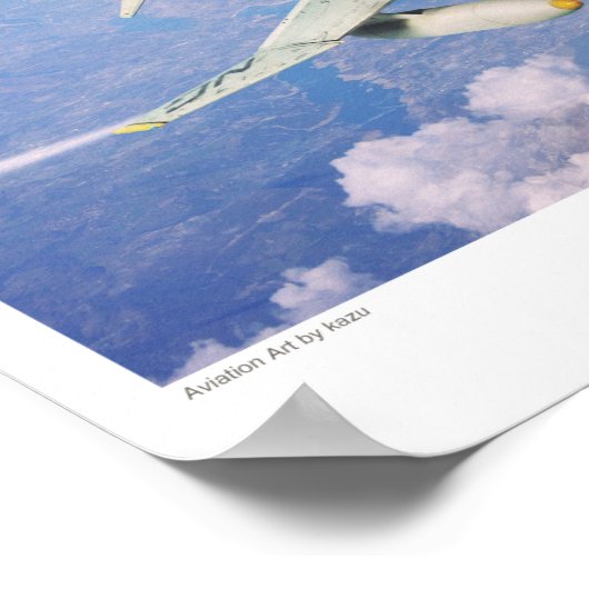 F-4 Phantom II Poster (Ecke)