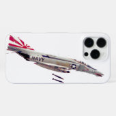 F-4 PHANTOM iPhone HÜLLE (Rückseite (Horizontal))