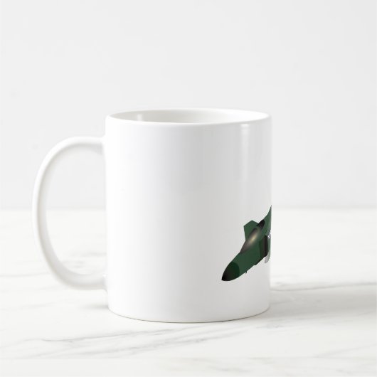 F-4 Phantom-Jet-Interzeptor Kaffeetasse (Links)