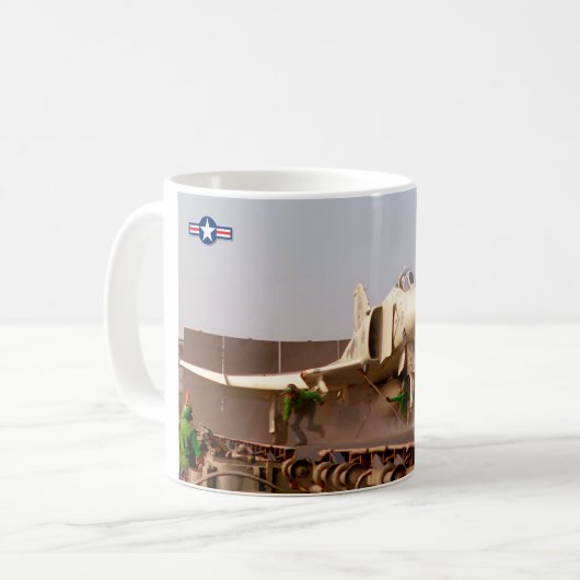 F-4 PHANTOM KAFFEETASSE (Vorderseite Links)