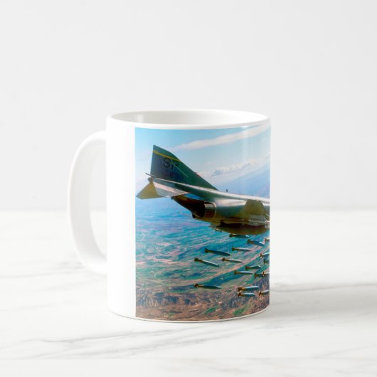 F-4 PHANTOM KAFFEETASSE (Vorderseite Links)