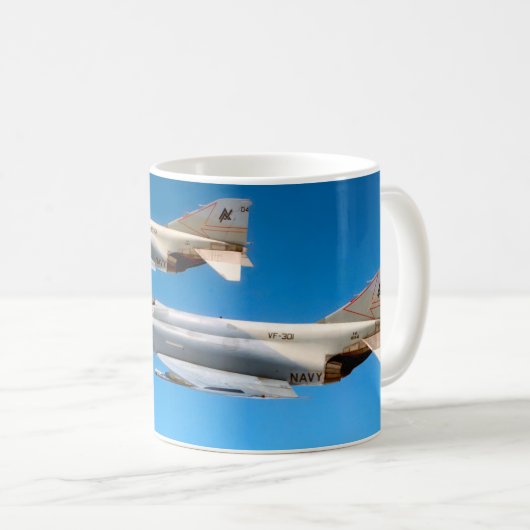 F-4 PHANTOM KAFFEETASSE (VorderseiteRechts)