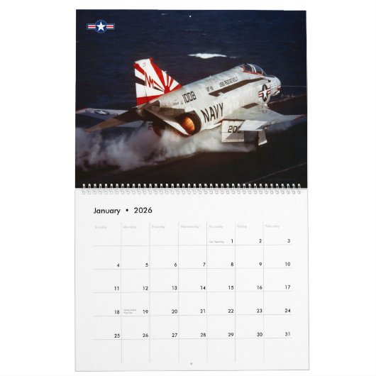 F-4 PHANTOM KALENDER (Jan 2026)
