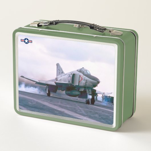 F-4 PHANTOM METALL BROTDOSE (Rückseite)