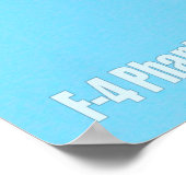 F-4 PHANTOM POSTER (Ecke)