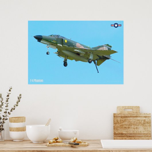 F-4 PHANTOM POSTER (Küche)