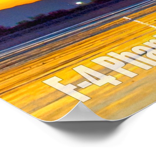 F-4 PHANTOM POSTER (Ecke)