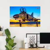 F-4 PHANTOM POSTER (Heimbüro)