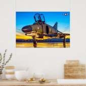 F-4 PHANTOM POSTER (Küche)