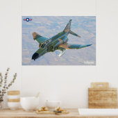 F-4 PHANTOM POSTER (Küche)