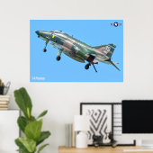 F-4 PHANTOM POSTER (Heimbüro)