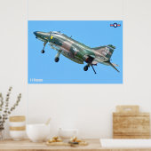 F-4 PHANTOM POSTER (Küche)