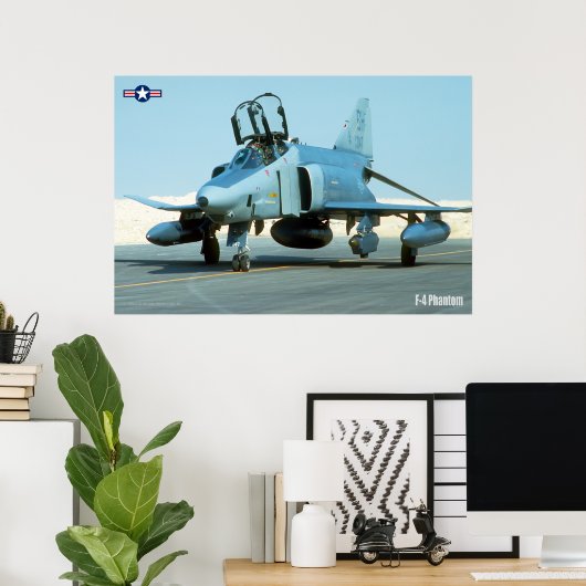 F-4 PHANTOM POSTER (Heimbüro)