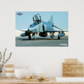F-4 PHANTOM POSTER (Küche)