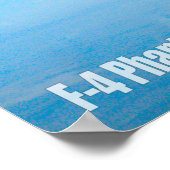 F-4 PHANTOM POSTER (Ecke)