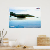 F-4 PHANTOM POSTER (Küche)