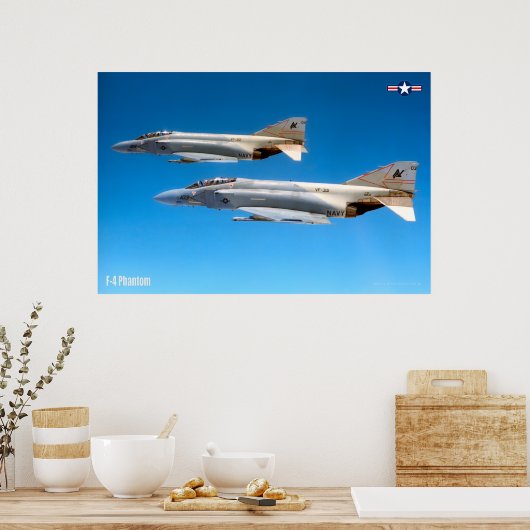 F-4 PHANTOM POSTER (Küche)