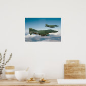 F-4 Phantom-Poster Poster (Küche)