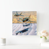 F-4 PHANTOM QUADRATISCHE WANDUHR (Zuhause)