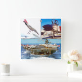 F-4 PHANTOM QUADRATISCHE WANDUHR (Zuhause)