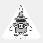 F-4 Phantom Spook Dreieckiger Aufkleber (Vorderseite)