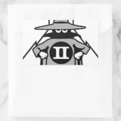 F-4 Phantom Spook Rechteckiger Aufkleber (Tasche)