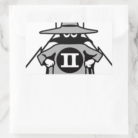 F-4 Phantom Spook Rechteckiger Aufkleber (Tasche)