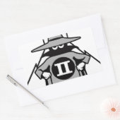 F-4 Phantom Spook Rechteckiger Aufkleber (Umschlag)