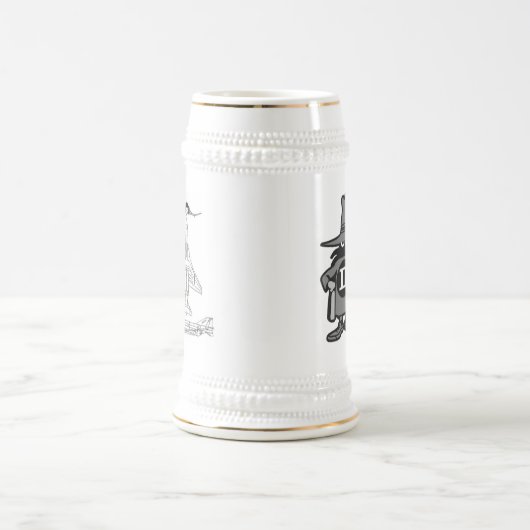 F-4 Phantom Stein Bierglas (Mittel)