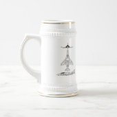 F-4 Phantom Stein Bierglas (Links)