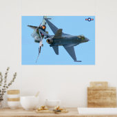 F-4 PHANTOM UND F-16 FALCON POSTER (Küche)
