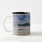 F-4 TiefpaßTasse des Phantoms II Zweifarbige Tasse (Links)