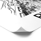 F-4 Vorderes Cockpit Poster (Ecke)