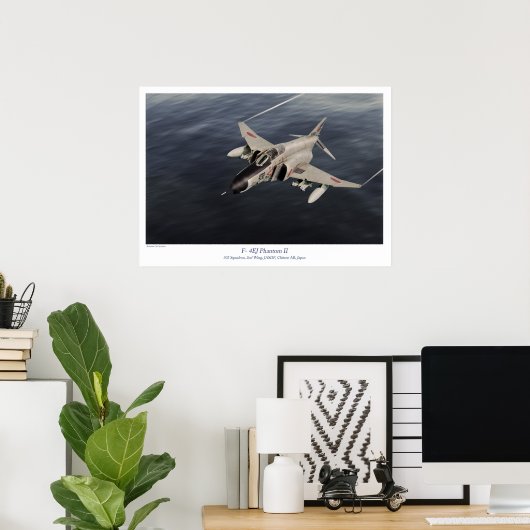 F-4EJ Phantom II Poster (Heimbüro)