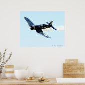 F-4U-Corsair-Poster Poster (Küche)