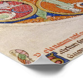 F.56r Tabelle der Planeten Poster (Ecke)