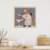 F.58v March: Pruning trees Poster (Küche)