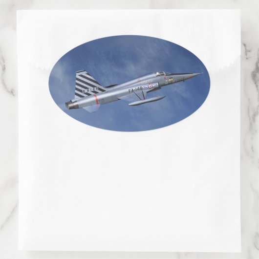 F-5 Freiheit kämpfen Ovaler Aufkleber (Tasche)