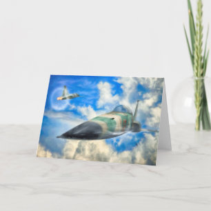 F-5N Tiger II KAMPFJET "SUPER SONIC" Karte