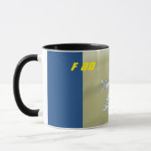 F 80 Shooting Star-Kaffee-Tasse Tasse (Links)